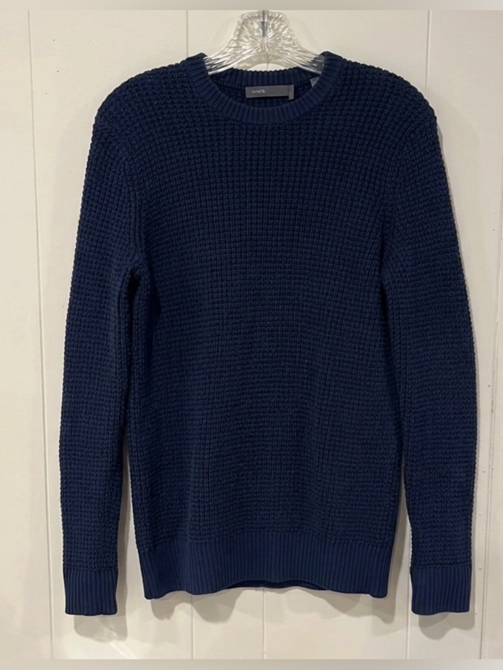 VINCE 100% Cotton Knit Sweater